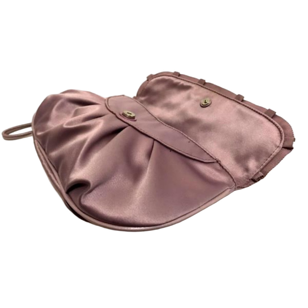 COACH MADISON AMANDA SATIN LAVENDER LARGE PURSE BAG CLUTCH
WRISTLET - Picture 11 of 16